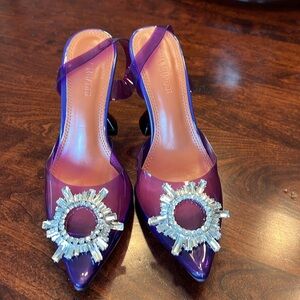 Amina Muaddi sz38/7.5 heels.
